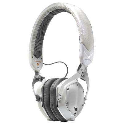 V-MODA XS White Silver